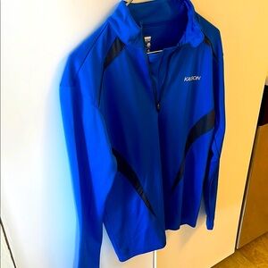 Karbon Blue  1/4 Zip Athletic Mid Layer